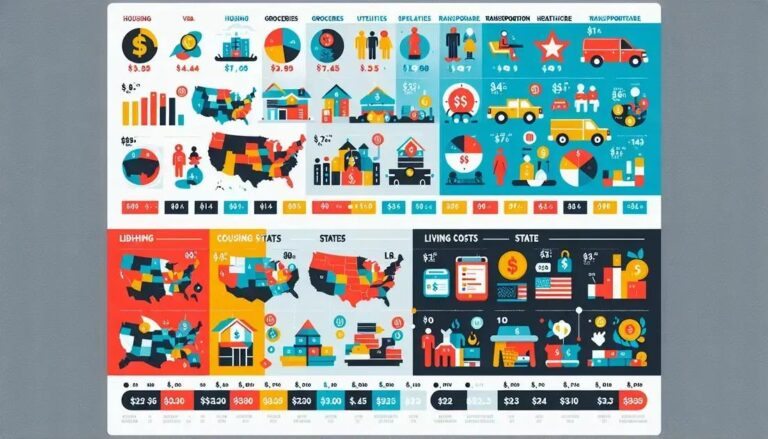 Costo de Vida en EE.UU. por Estado: Descubre las Diferenças y Sorprendete