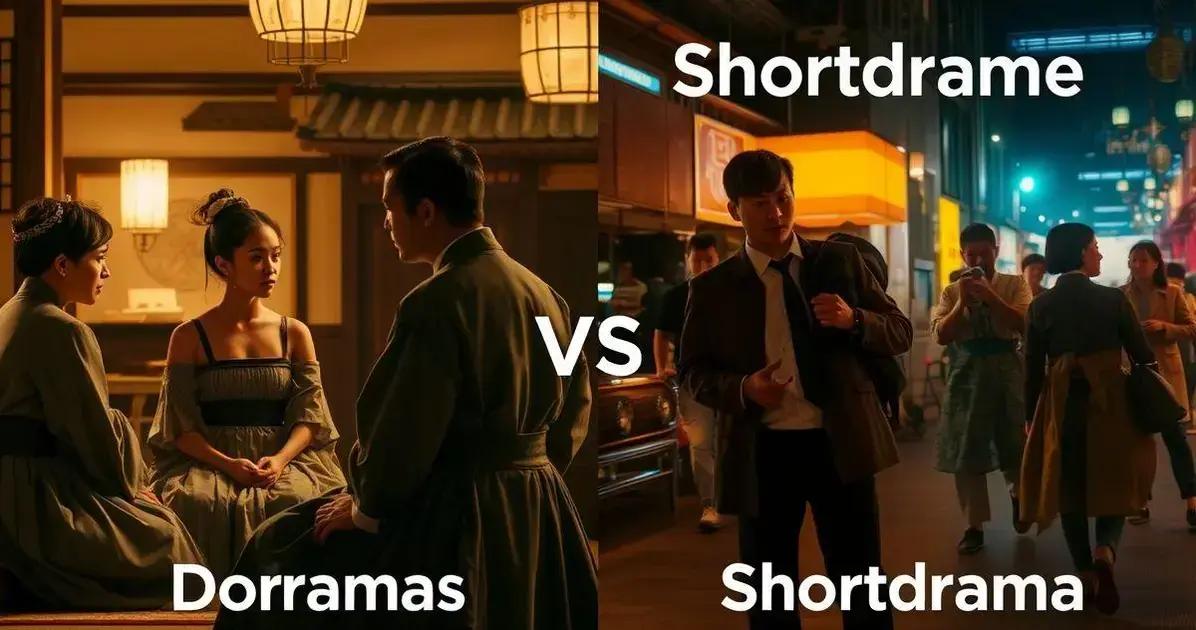 Distinctive Features of Doramas and Shortdramas