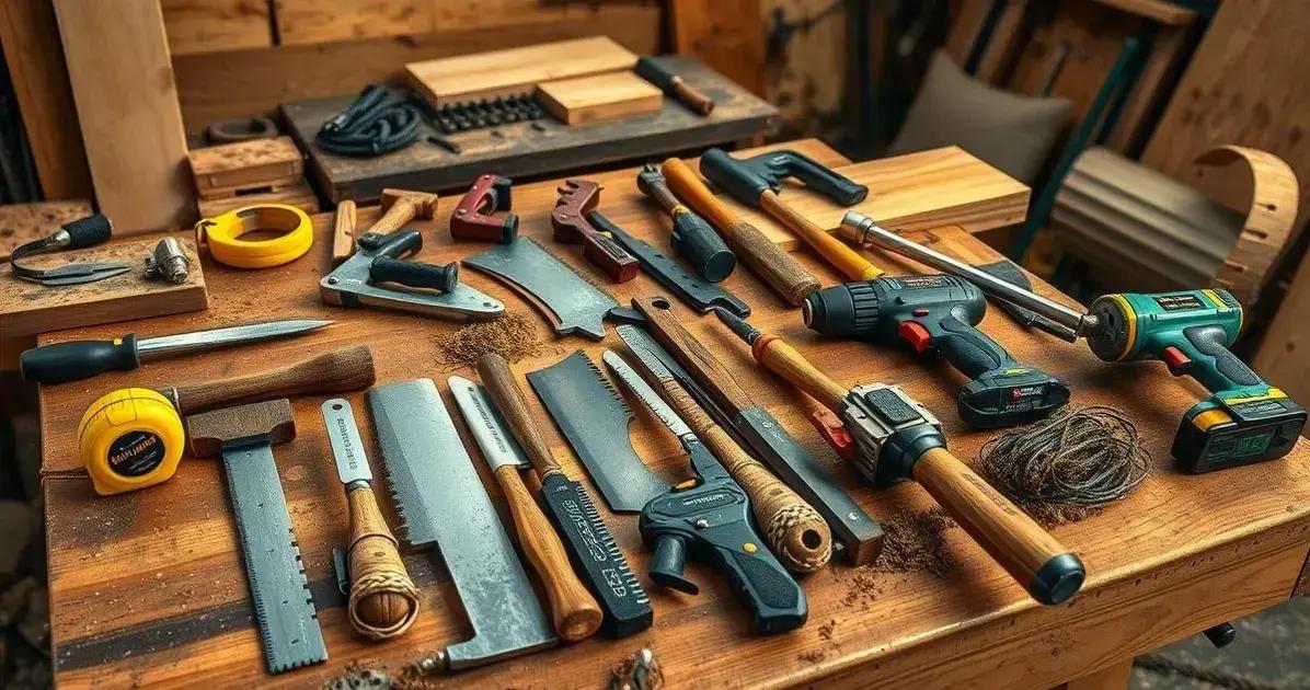 Essential Tools for Carpentry