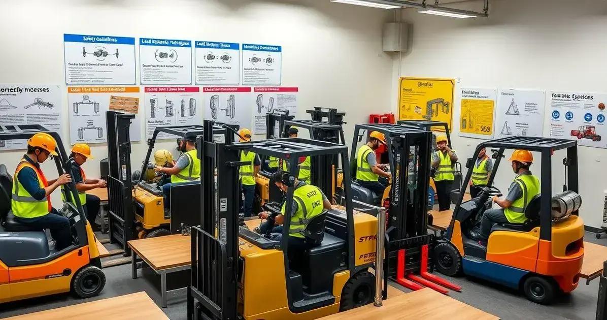 Top Skills Learned in Forklift Training Courses