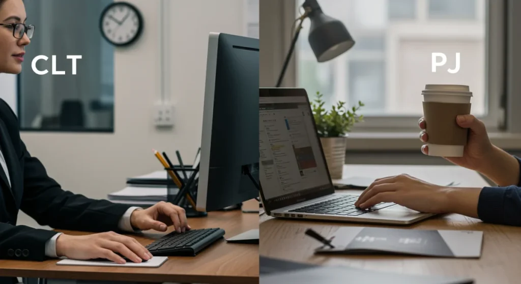 CLT vs. PJ 2026: Qual regime oferece mais benefícios?